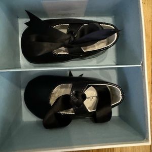 Ralph Lauren Layette Black Patent Briley Shoe for toddler size 3